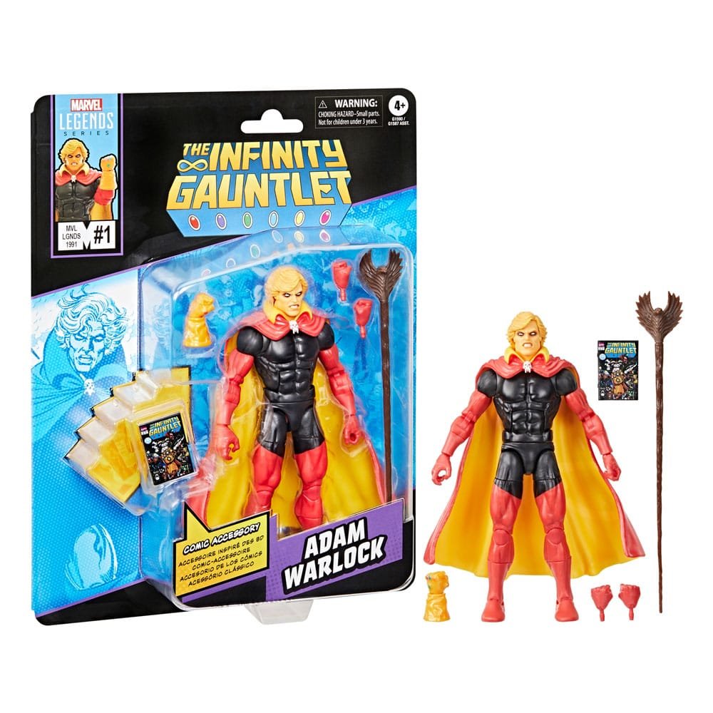 The Infinity Gauntlet Marvel Legends Action Figure Adam Warlock 15 cm