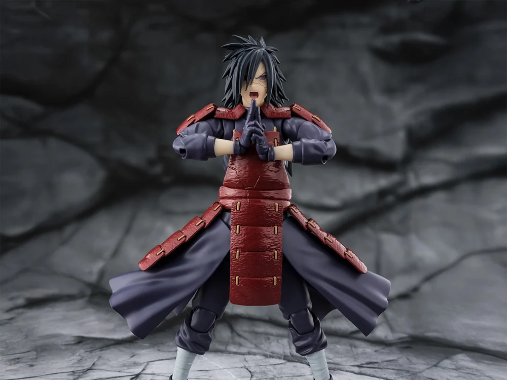 Naruto Shippuden S.H.Figuarts Action Figure Madara Uchiha Legend of Darkness 17 cm - Image 7