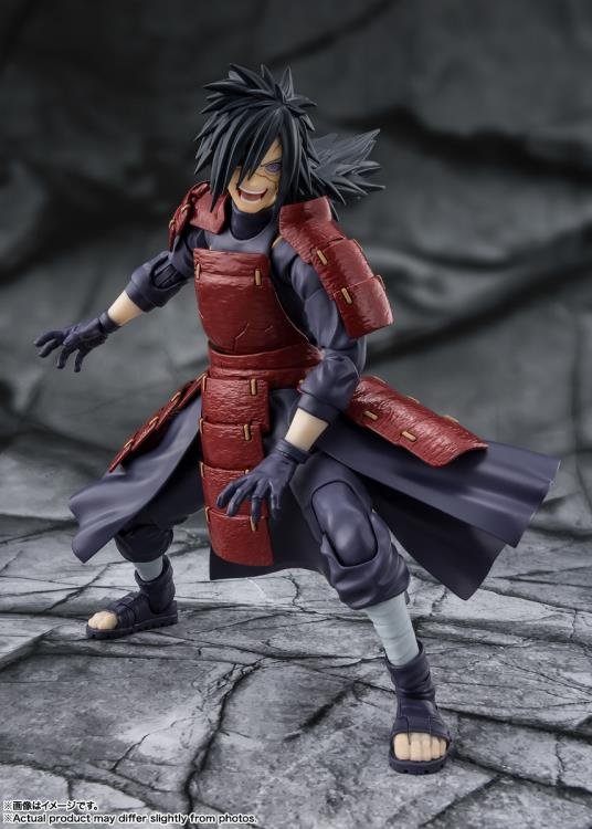 Naruto Shippuden S.H.Figuarts Action Figure Madara Uchiha Legend of Darkness 17 cm - Image 4