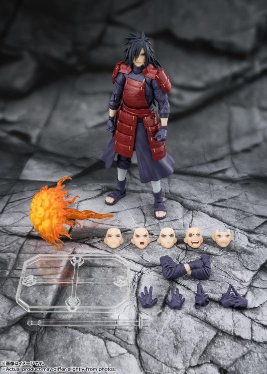 Naruto Shippuden S.H.Figuarts Action Figure Madara Uchiha Legend of Darkness 17 cm - Image 2