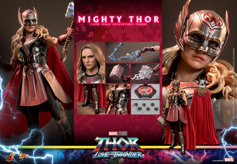 Thor: Love and Thunder Masterpiece Action Figure 1/6 Mighty Thor 29 cm - Image 2