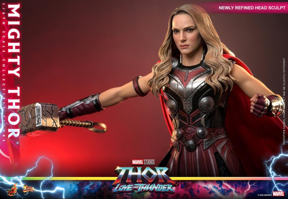 Thor: Love and Thunder Masterpiece Action Figure 1/6 Mighty Thor 29 cm - Image 6