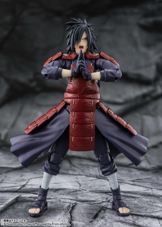 Naruto Shippuden S.H.Figuarts Action Figure Madara Uchiha Legend of Darkness 17 cm - Image 5
