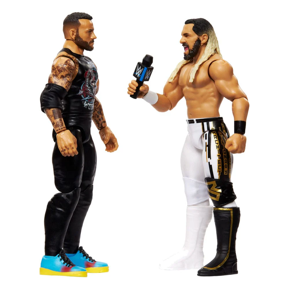 WWE Main Event Showdown Action Figures CM Punk vs Seth "Freakin" Rollins 2-Pack 15 cm - Image 5